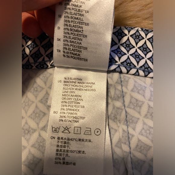 H&M size 8 Cropped Capri Pants Womens - Picture 5 of 7